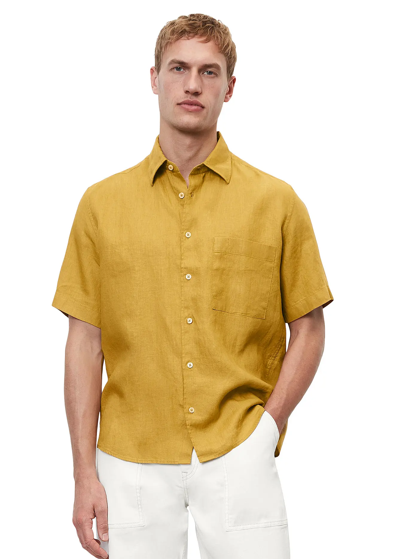 MARC O'POLO | Leinenhemd Regular Fit | 